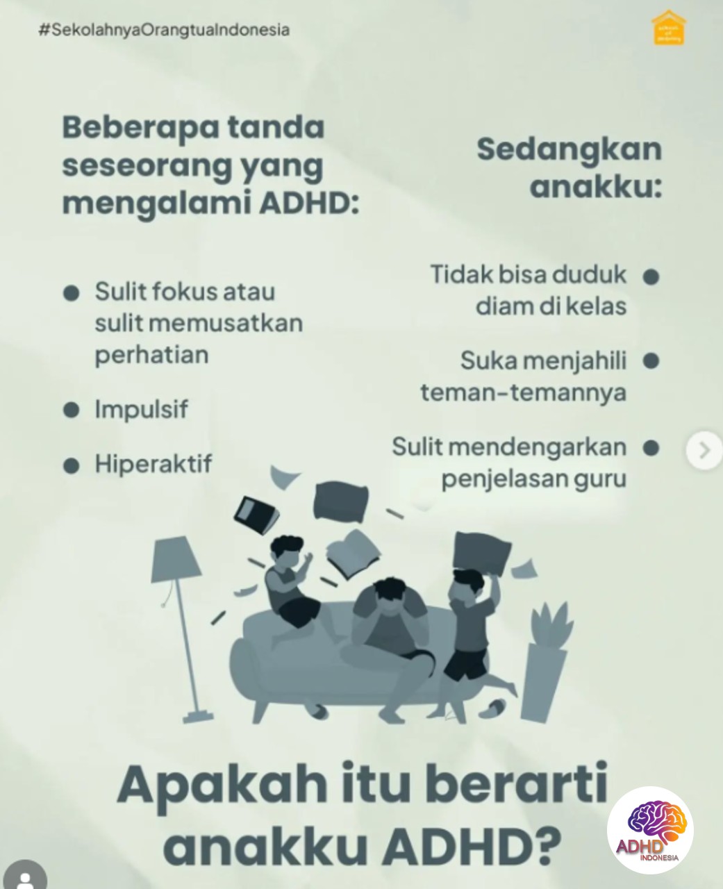Ciri dan Gejala ADHD pada Anak Usia Dini di Kota Pekanbaru